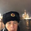Mucho frío en la Plaza Roja de Moscú