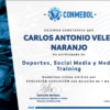 Diploma de Deportes, Social media y Media Training en la Conmebol