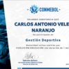 Diploma de Gestión Deportiva en la Conmebol